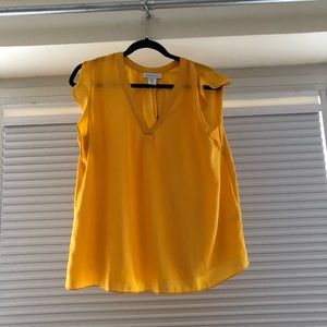Yellow blouse